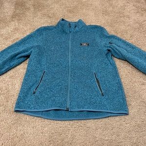 LL Bean Sweater Fleece Full Zip Jacket